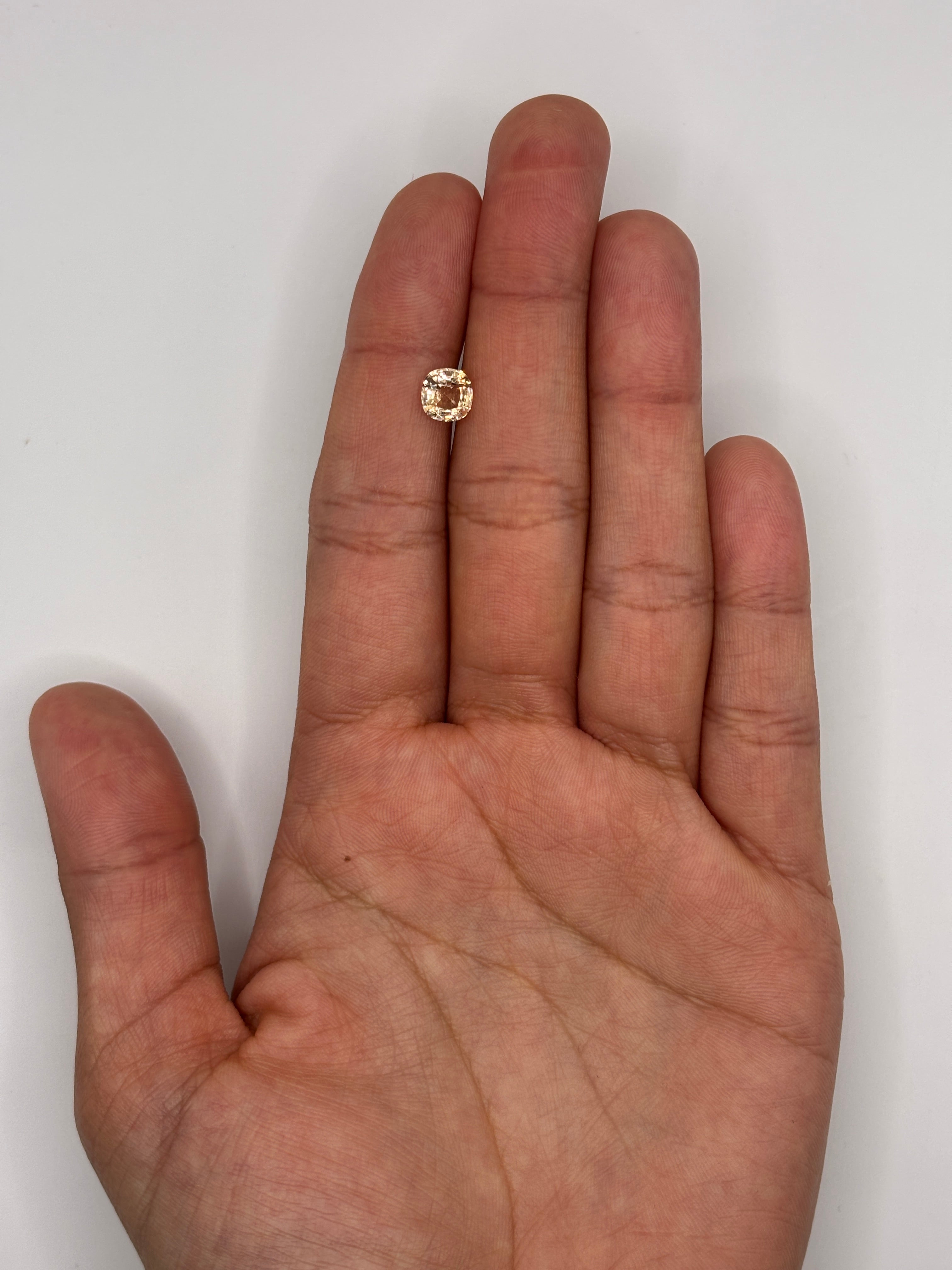 #1-57 Cushion Sapphire 1.21 ct