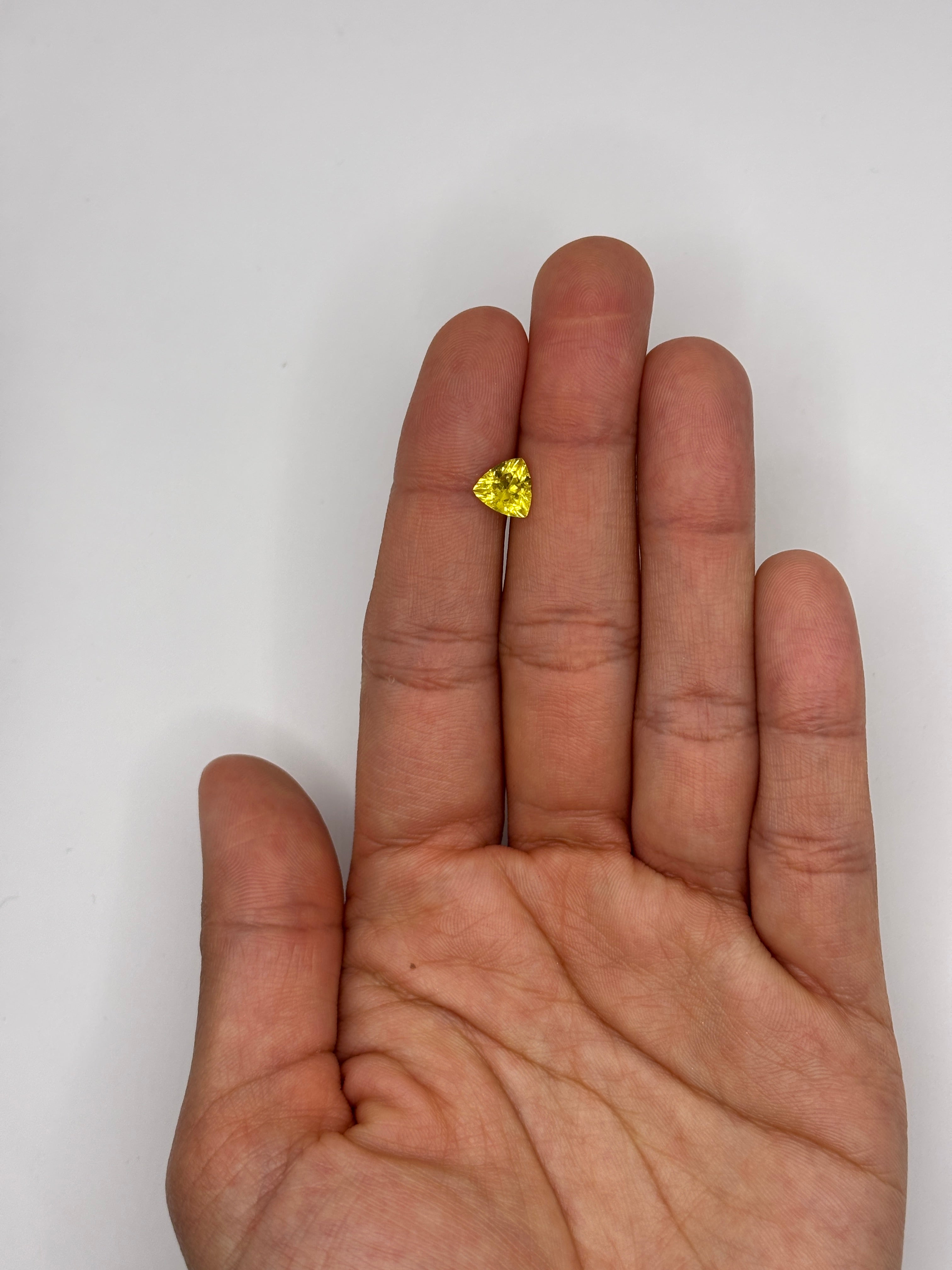 #1-66 Trilliant Sapphire 1.25ct