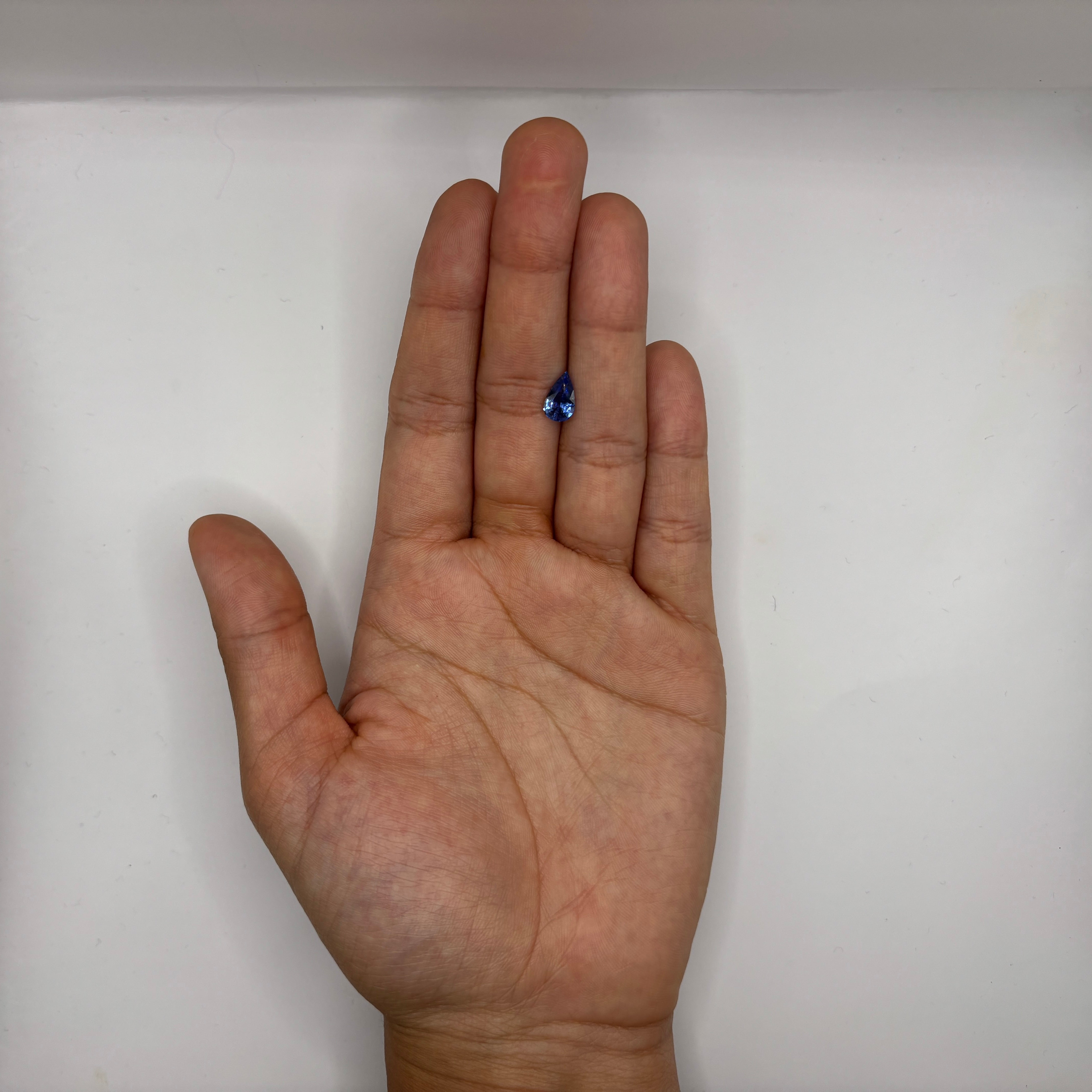 #1-19 Pear Sapphire 1.30ct