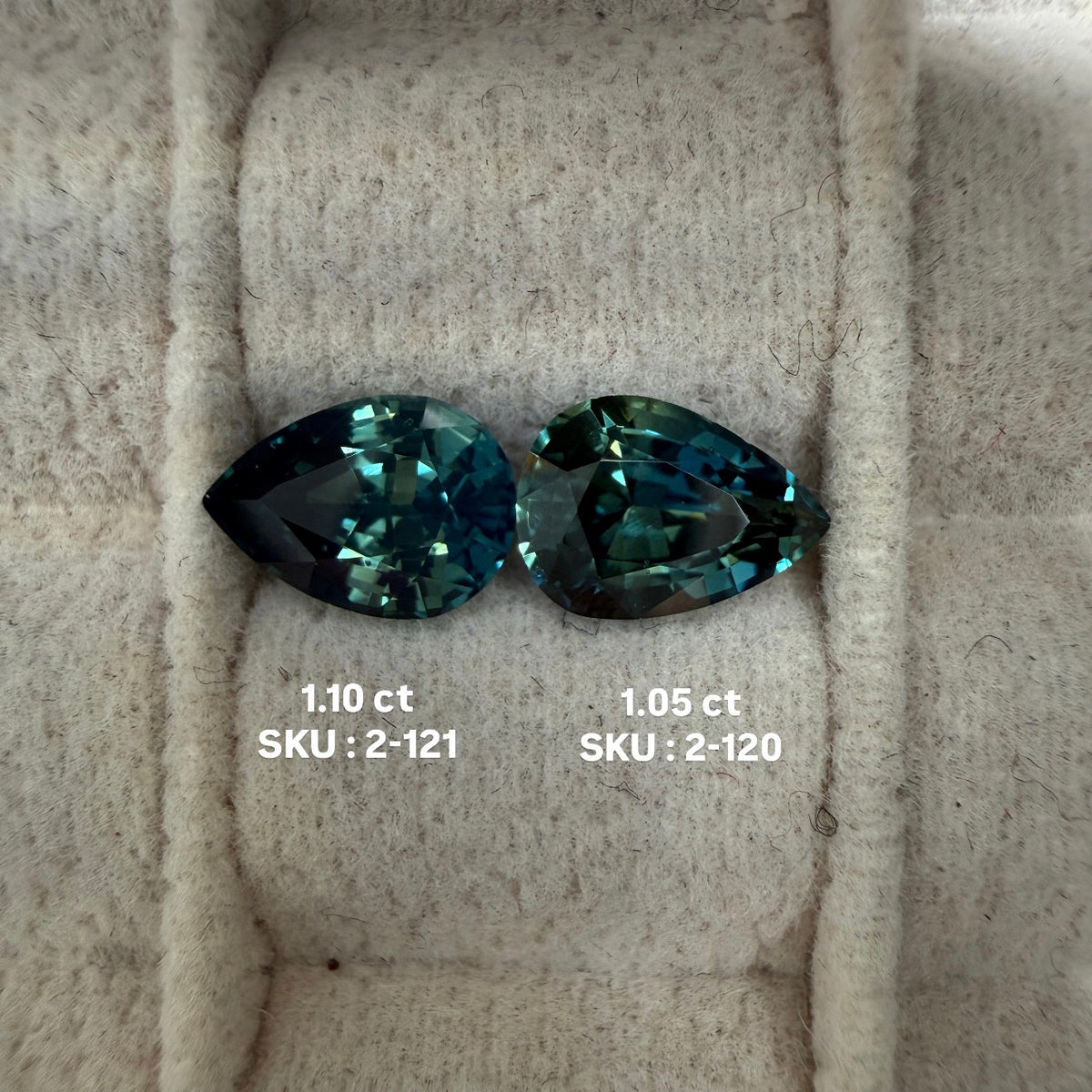 1.10ct Sapphire (Pair 2 of 2)