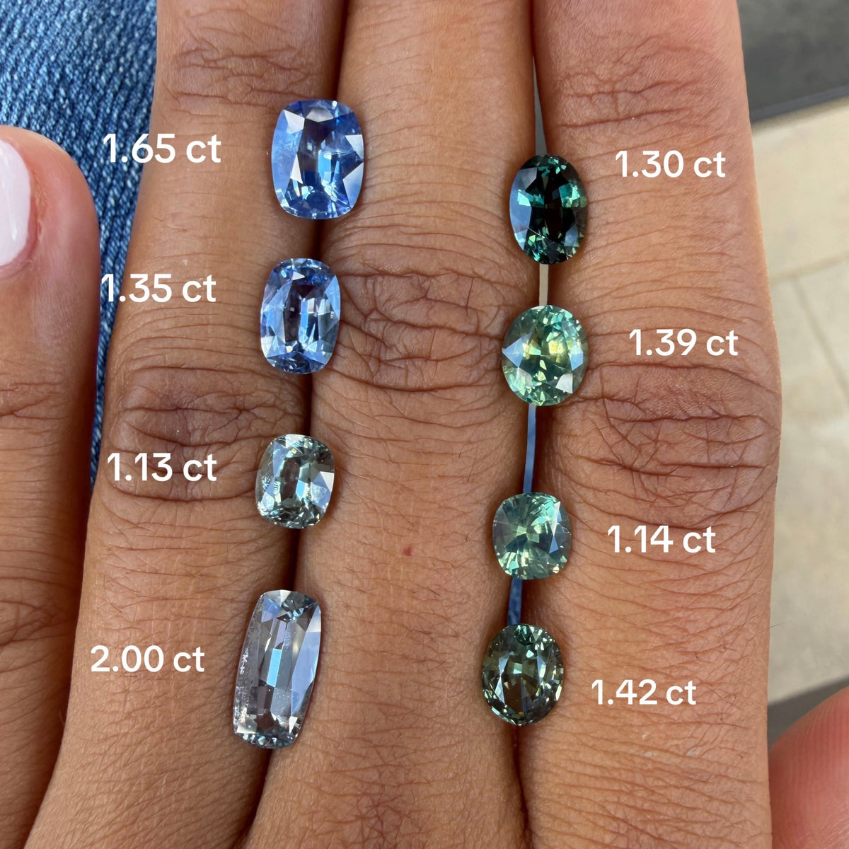 1.3ct Oval Sapphire
